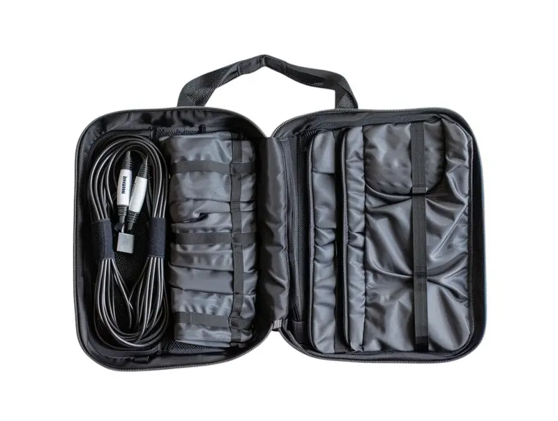 Aerovyn Water-Resistant Tech Organizer Pouch – Slim Cable and Charger Storage Solution