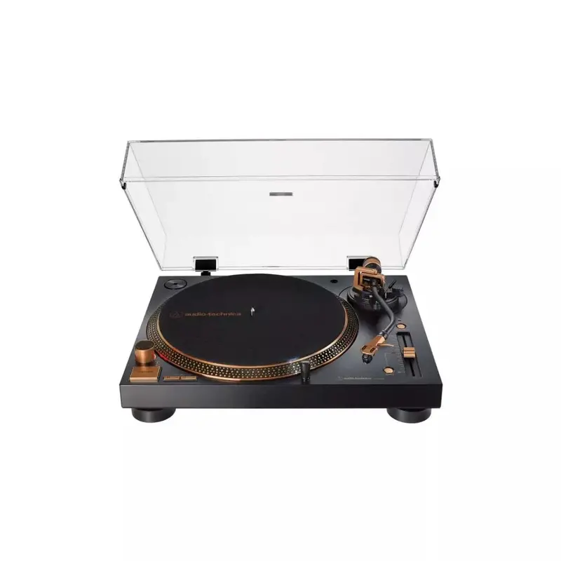 Audio-Technica AT-LP120XUSB-BZ Direct-Drive Turntable — 3-Speed, USB Audio Capture & Integrated Phono Preamp