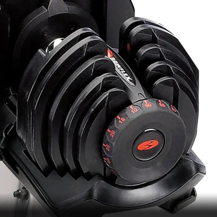 Bowflex SelectTech 1090 Adjustable Dumbbells – Digital Dial Weight System, Space-Efficient Pair