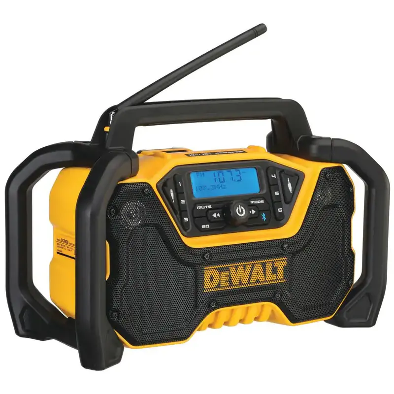 DEWALT DCR028B 20V MAX Bluetooth Radio: Compact Cordless Speaker (Tool-Only Model)