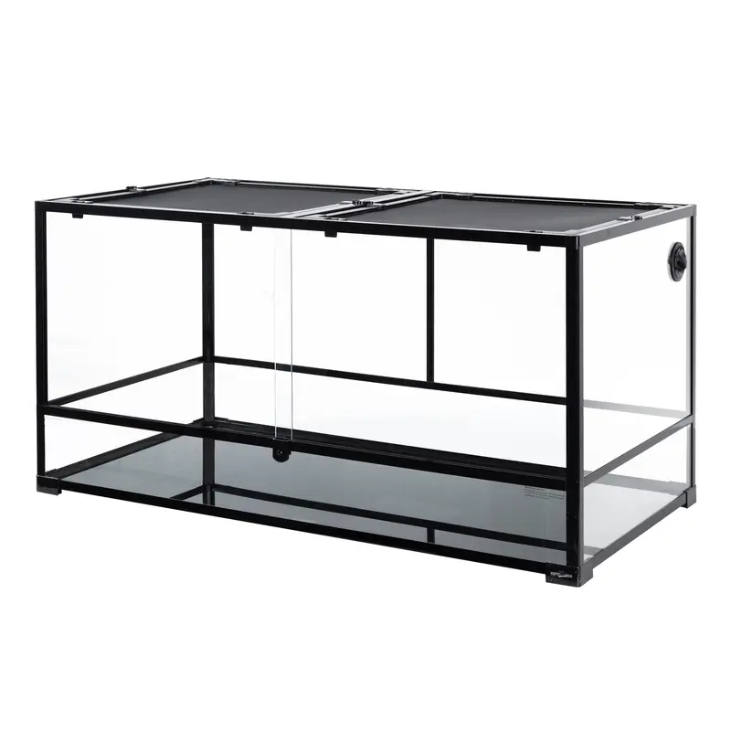 Extra-Large 120-Gallon Reptile Terrarium — Spacious Enclosure for Large-Species Habitats