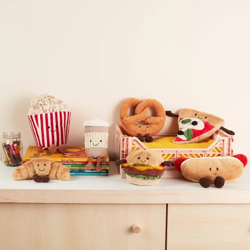 Jellycat Hot Dog Plush – Cute, Huggable Food-Inspired Toy with Signature Ultra-Soft Fabric