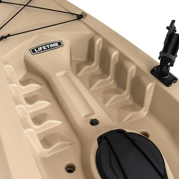 Lifetime Tamarack Angler 100 Two-Person Fishing Kayak – Includes Dual Paddles, Stable Design (Model 90806)
