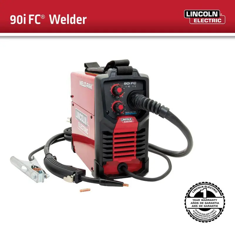 Lincoln Electric WELD-PAK 90i FC Flux-Cored Welder – No-Gas Wire Feed Welding Machine (Model K5255-1)