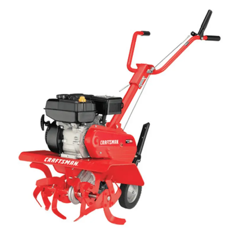 Reconditioned Craftsman Front-Tine Garden Tiller – Scratch-and-Dent Compact Cultivator for Small-Space Gardening