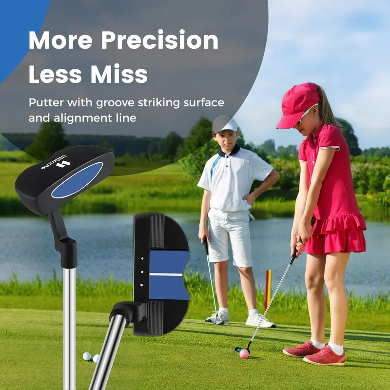 Right-Handed Junior Golf Set for Ages 11–13 — Complete Clubs with Lightweight Stand Bag