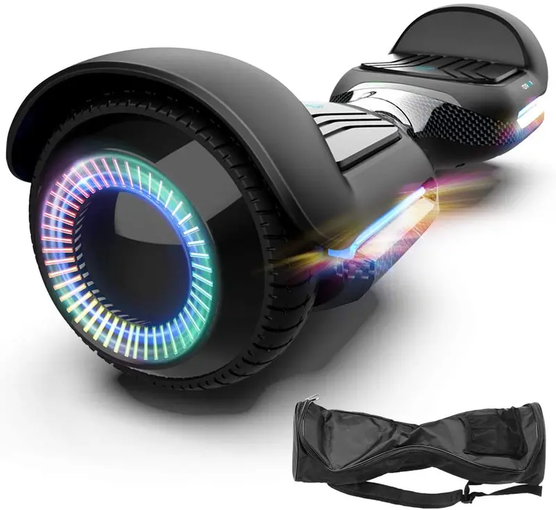 UL-Certified 6.5-Inch Smart Hoverboard – Bluetooth Audio & Smartphone-Controlled Self-Balancing Scooter