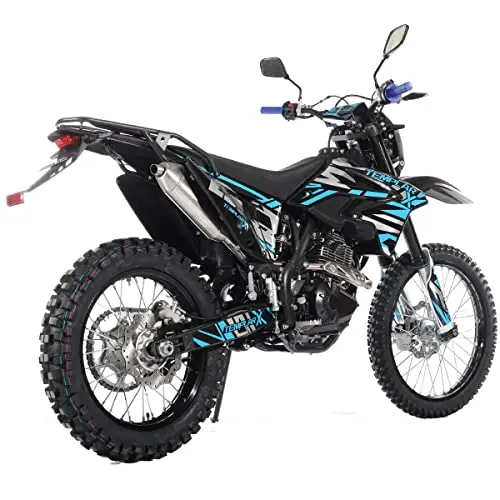 X-PRO Templar X 250cc Off-Road Dirt Bike – Zongshen Engine, 6-Speed Gearbox, LED Lighting, and Lightweight Alloy Wheels